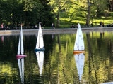 Sailboats in Central Park
