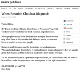 Emotion should not cloud a diagnosis. Logic and compassion should be paramount.