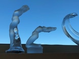 Compliant glass figurines. 
